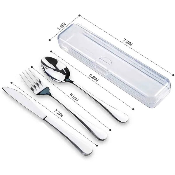 Travel Tableware Set with Case