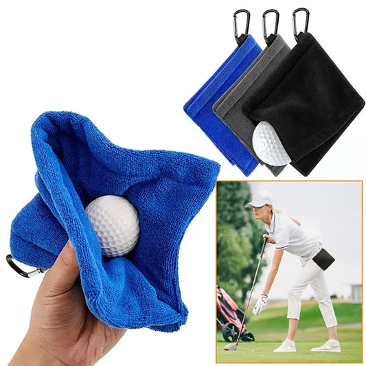 Golf Towel With Clip Portable Microfiber Cleaner