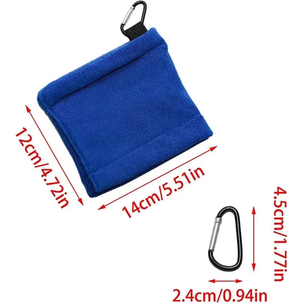 Golf Towel With Clip Portable Microfiber Cleaner