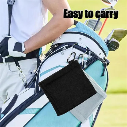 Golf Towel With Clip Portable Microfiber Cleaner