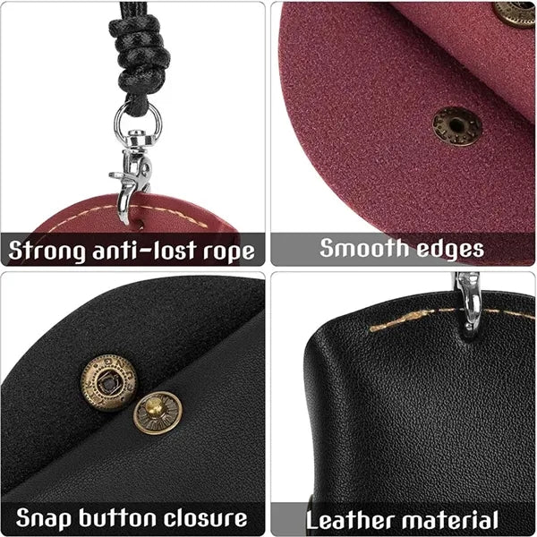 Portable Neck-Hang Earbud Organizer Pouch