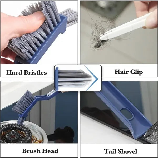Hard Bristle Crevice Cleaning Brush