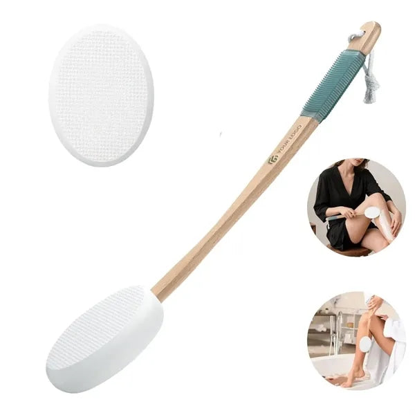 Women easy-clean body lotion sunscreen brush applicator