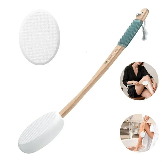 Women easy-clean body lotion sunscreen brush applicator