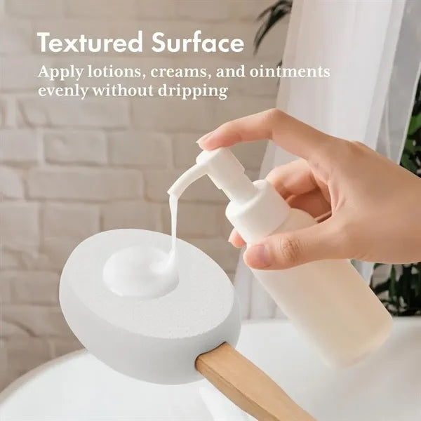 Women easy-clean body lotion sunscreen brush applicator
