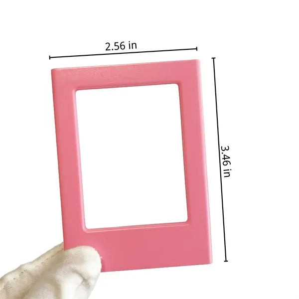 Customizable colorful creative fridge magnetic photo frame