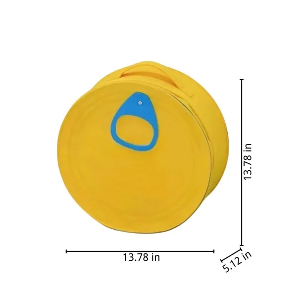 Creative can shaped portable gift box storage felt bag