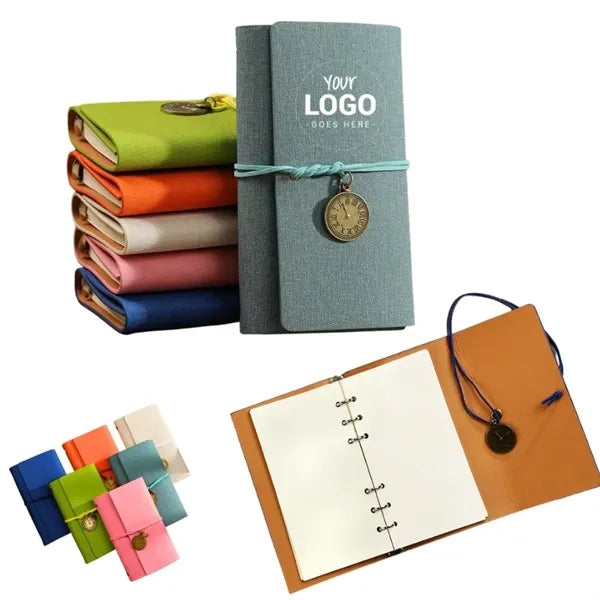 A6 Loose Leaf Soft Leather Notebook