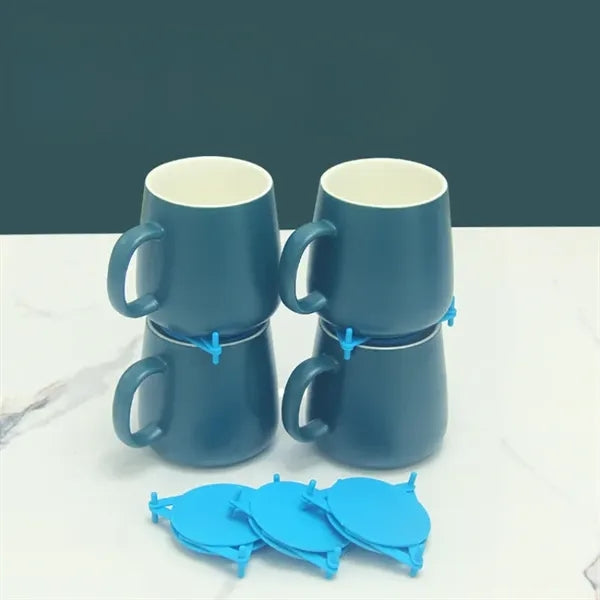 Stackable Mug Organizer for Cabinet Storage