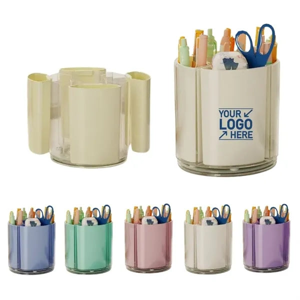 Rotating Pen Holder for Desk Organizer