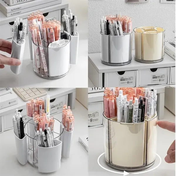 Rotating Pen Holder for Desk Organizer
