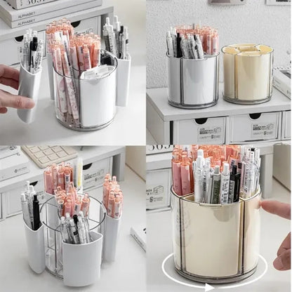 Rotating Pen Holder for Desk Organizer