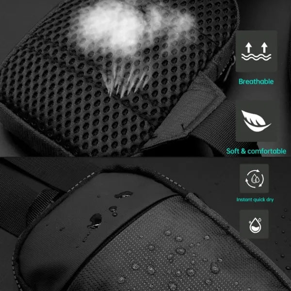Waterproof crossbody travel mini shoulder sling chest bag