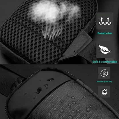 Waterproof crossbody travel mini shoulder sling chest bag
