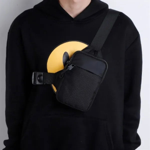 Waterproof crossbody travel mini shoulder sling chest bag