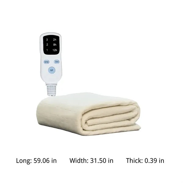 Winter cozy soft warm single electric heated blanket throw