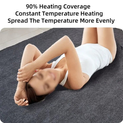 Winter cozy soft warm single electric heated blanket throw