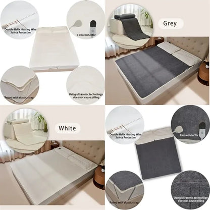 Winter cozy soft warm single electric heated blanket throw