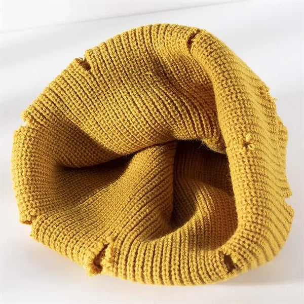 Stylish unisex hip hop skull cap winter knitted beanie