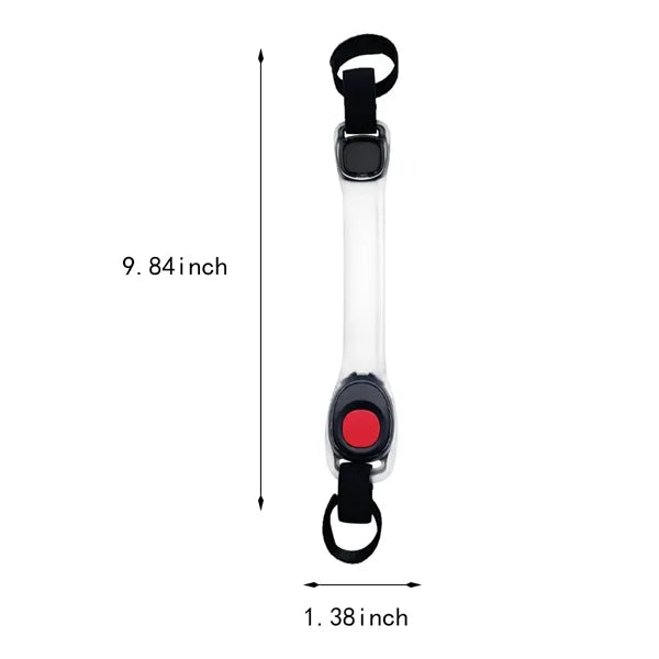 Pet safety noctilucence flash signal luminous warning strap