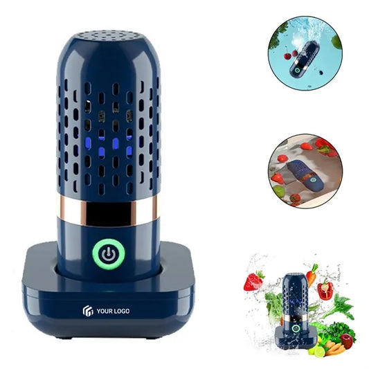 Portable oh-ion purification vegetable fruit cleaner machine