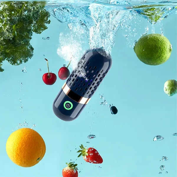 Portable oh-ion purification vegetable fruit cleaner machine