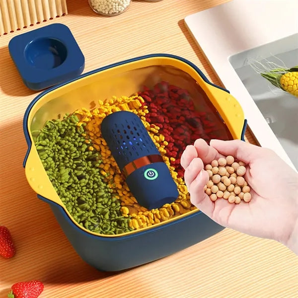 Portable oh-ion purification vegetable fruit cleaner machine