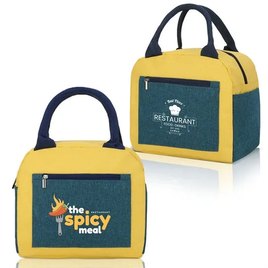 Insulated Lunch Cooler Tote Bag