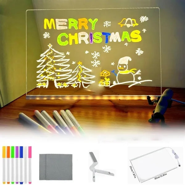 LED Fluorescent Writing Board
