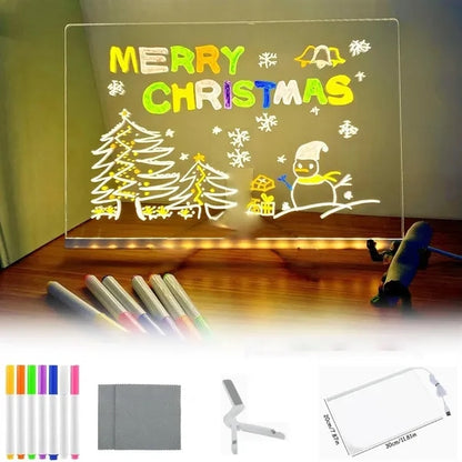 LED Fluorescent Writing Board
