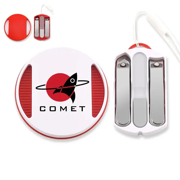 3 Pieces Nail Clippers Set