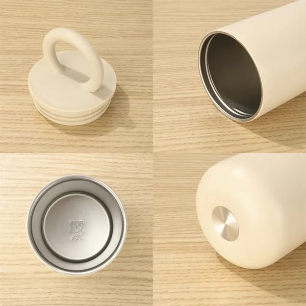 16oz Stainless Steel Insulated Mug with Handle