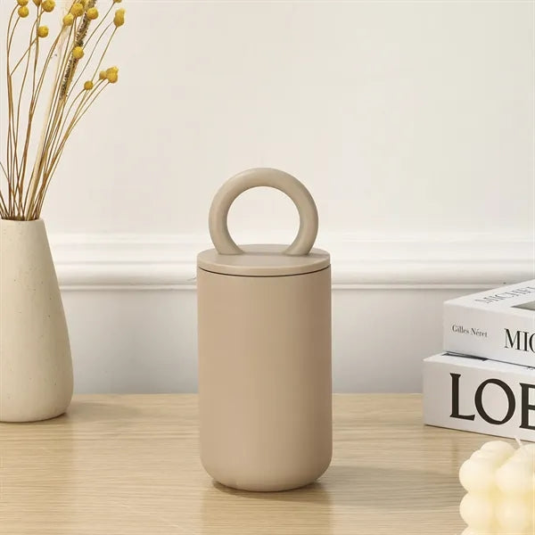16oz Stainless Steel Insulated Mug with Handle