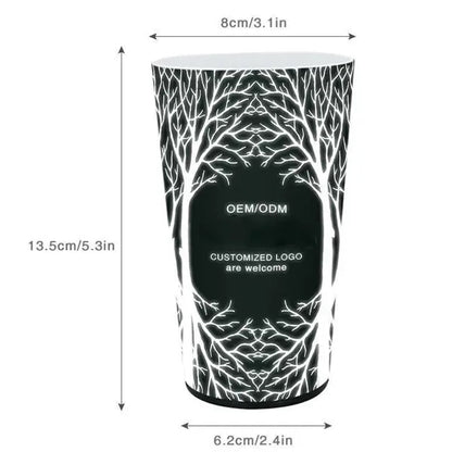 12 oz LED Light-Up Sensing Cup