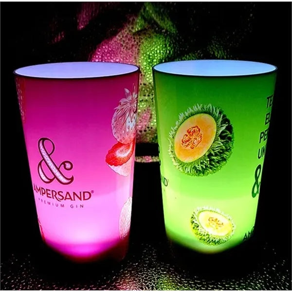 12 oz LED Light-Up Sensing Cup