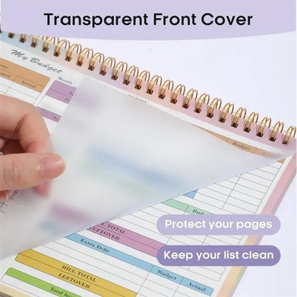B5 Budget Planner Notebook