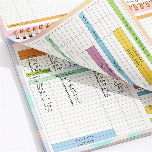 B5 Budget Planner Notebook