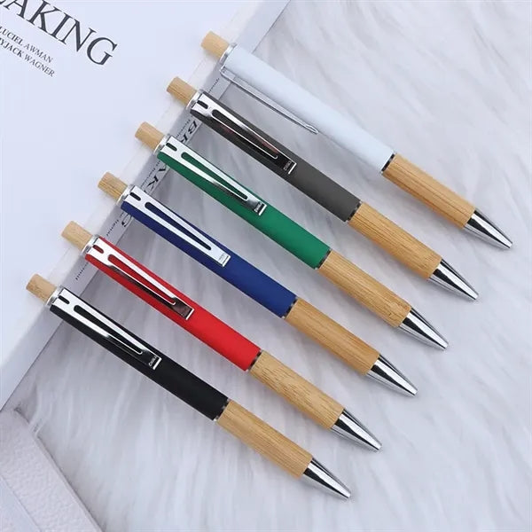 Bamboo Metal Gel Pen
