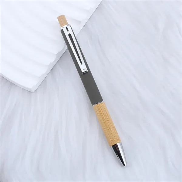 Bamboo Metal Gel Pen