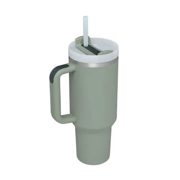 40OZ Stainless Steel Vacuum Insulated Tumbler with Lid and S