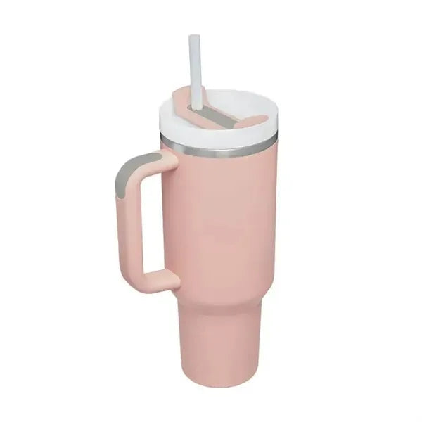 40OZ Stainless Steel Vacuum Insulated Tumbler with Lid and S