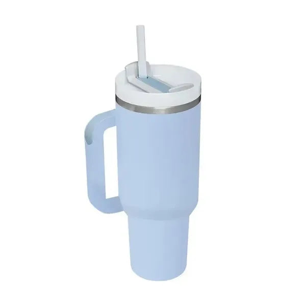 40OZ Stainless Steel Vacuum Insulated Tumbler with Lid and S