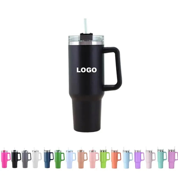 40 oz Double Wall Tumbler with Handle