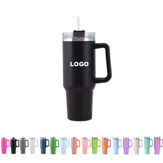 40 oz Double Wall Tumbler with Handle