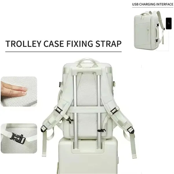 Expandable Travel Airplane Carry on Backpack