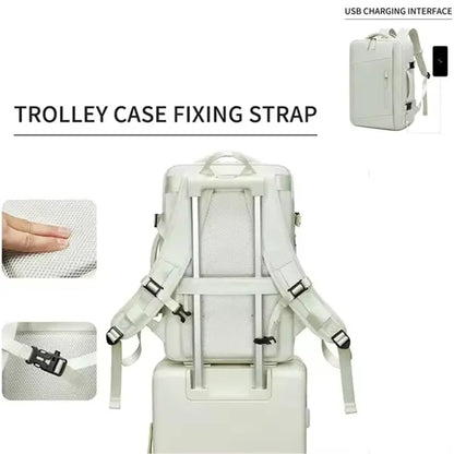 Expandable Travel Airplane Carry on Backpack