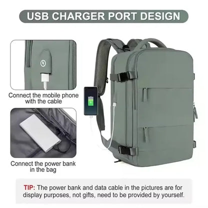 Travel Waterproof Laptop Backpack Airplane Luggage