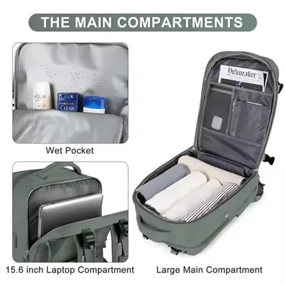 Travel Waterproof Laptop Backpack Airplane Luggage