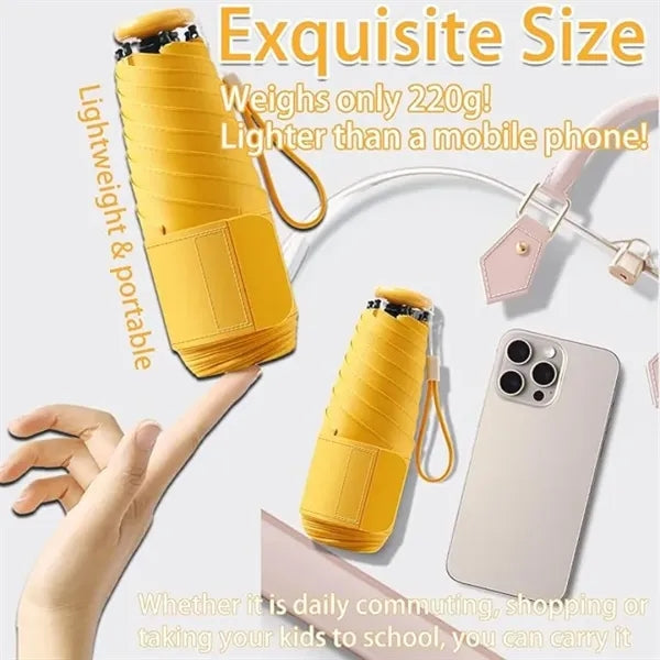 Ultimate Compact Travel Umbrella For Sun And Rain