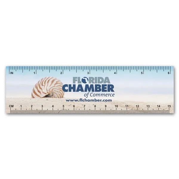 Plastic Ruler / Bookmark - 10 mil